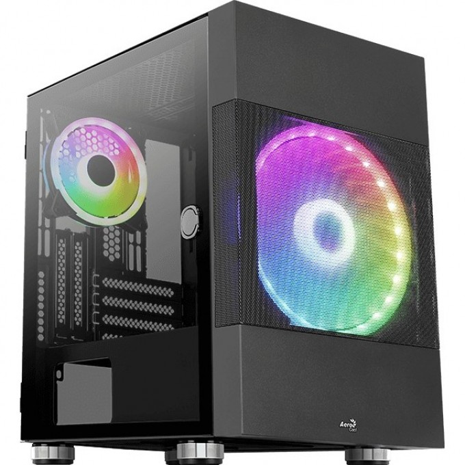 Корпус AEROCOOL Atomic Lite-G-BK-v2 черный 1440920 Корпус AEROCOOL Atomic Lite-G-BK-v2 черный 1440920